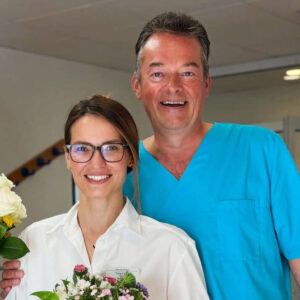 Vera Fisher und Dr. Ralph-Steffen Kirchner